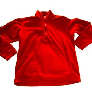 Patagonia vintage classic sienna RUST capilene half zip fleece shirt L R…